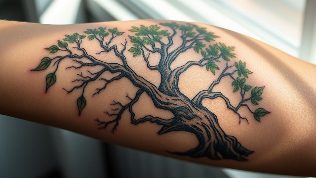 Read more about the article Tree Tattoo Meaning and Symbolism