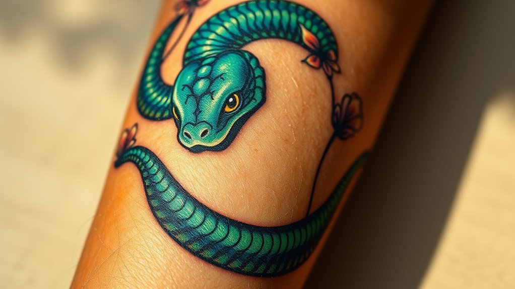 Read more about the article Serpent Tattoo Meaning and Symbolism