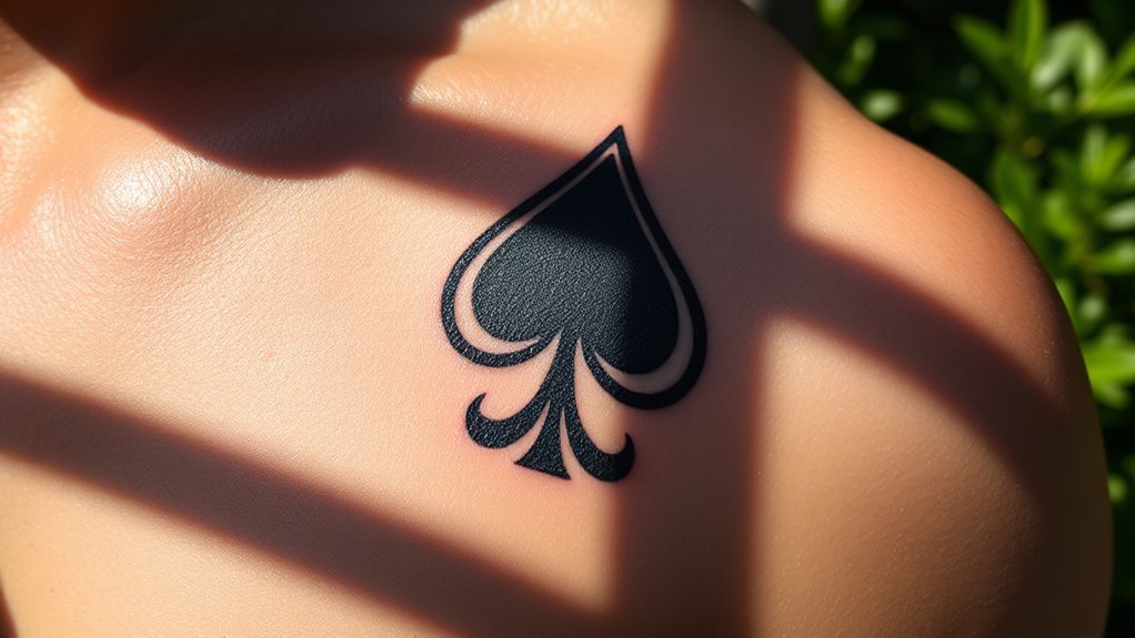 Read more about the article Spade Tattoo Meaning and Symbolism