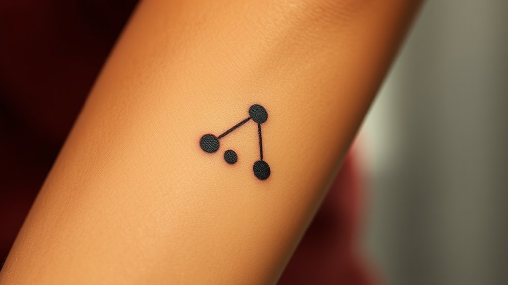 Read more about the article Three Dots Tattoo Meaning and Symbolism