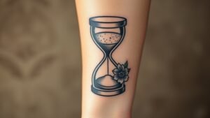 Read more about the article Sand Timer Tattoo Meaning and Symbolism