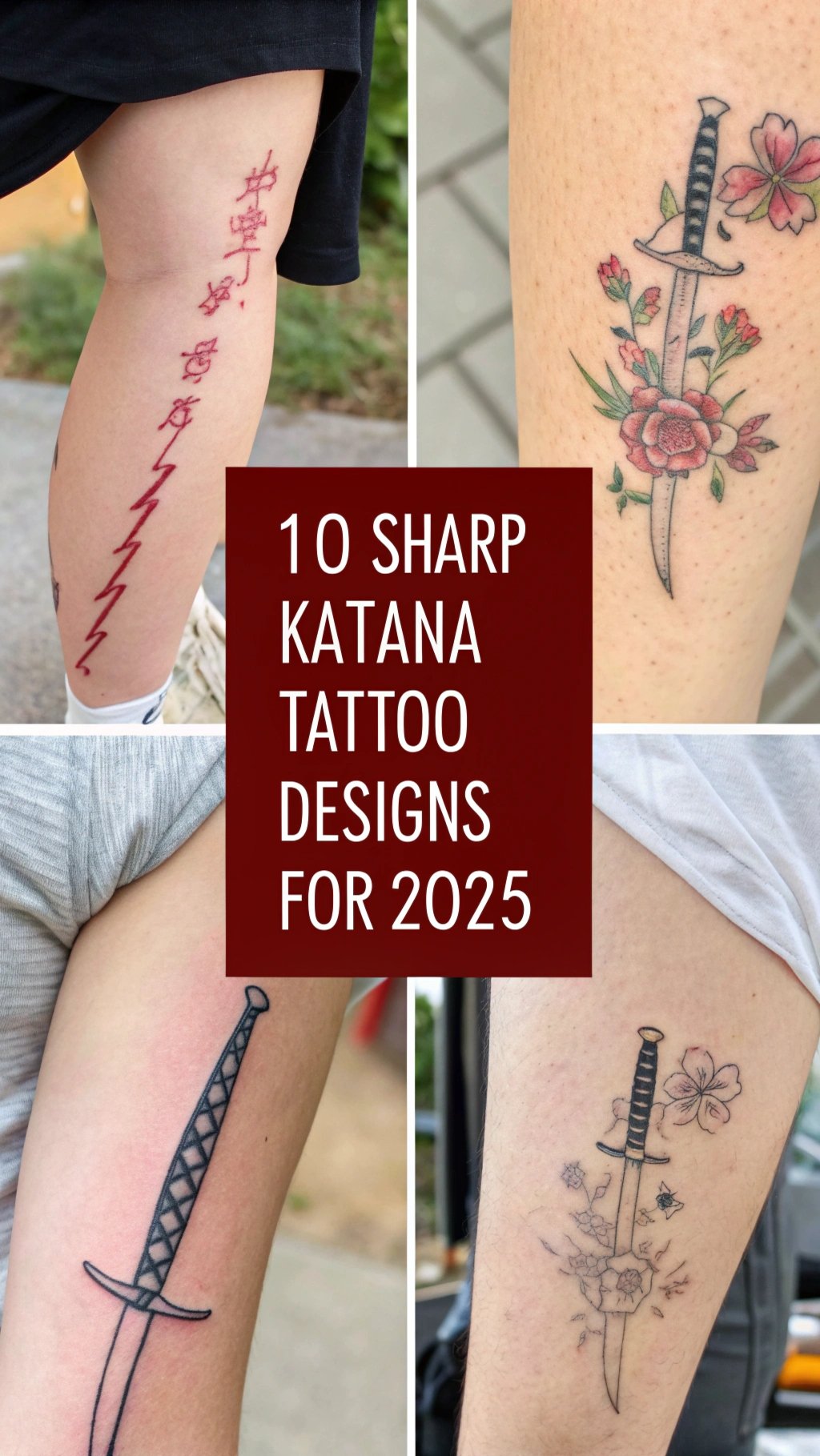 Read more about the article 10 Sharp Katana Tattoo Designs for 2025