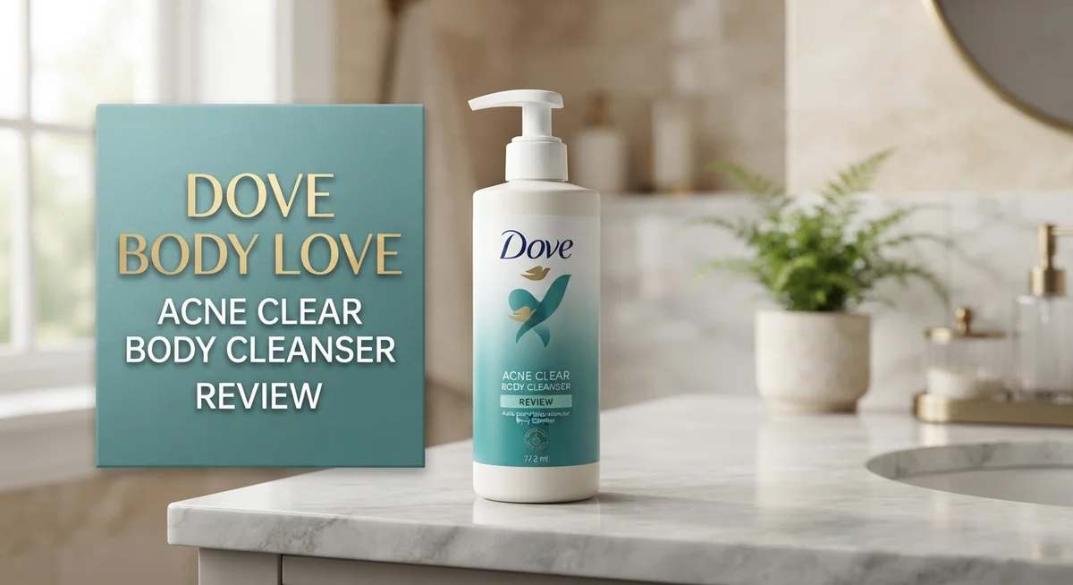 Read more about the article Dove Body Love Acne Clear Body Cleanser Review: Does It Really Work?
