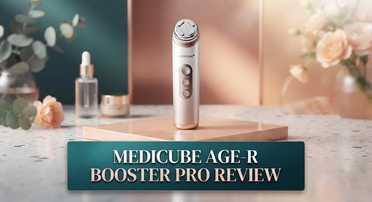 Read more about the article Medicube Age-R Booster Pro Review: 6-in-1 Microcurrent Device for Anti-Aging Skincare