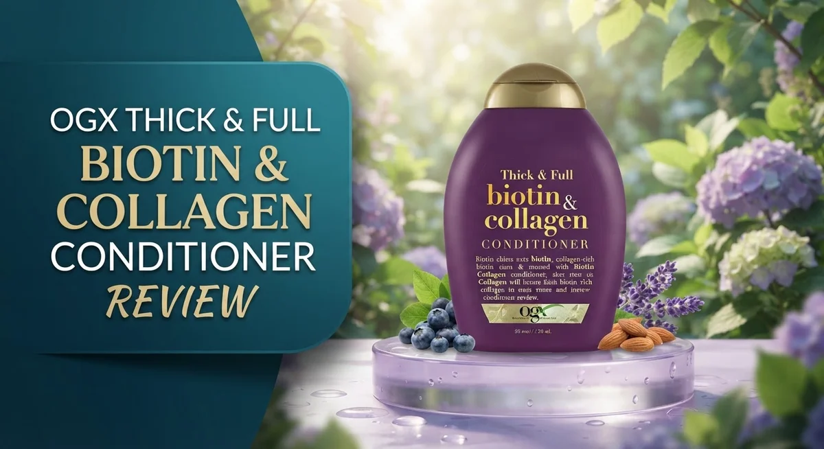 Read more about the article OGX Thick & Full Biotin & Collagen Conditioner Review 2026